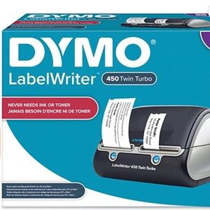 Dymo LabelWriter 450 Twin Turbo address and postage label printer - 3 rolls incl